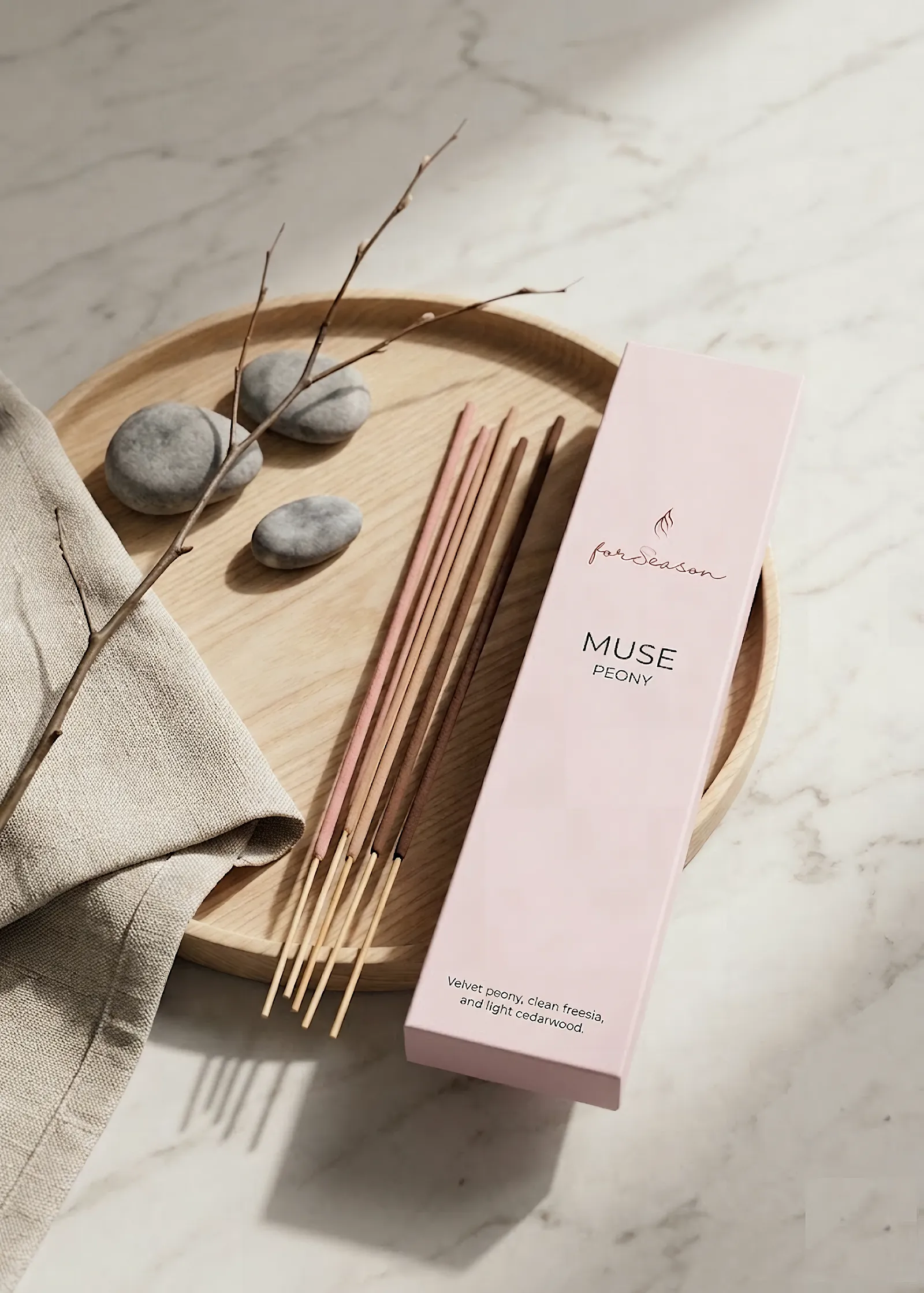 MUSE — Peony scented candle